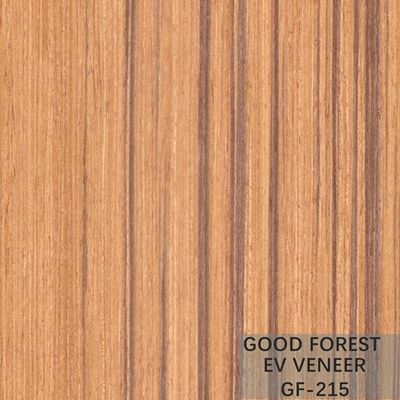 Decoration Laminated Engineered Wood Veneer Teak FSC Certification