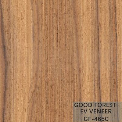 Decoration Laminated Engineered Wood Veneer Teak FSC Certification