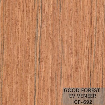 Decoration Laminated Engineered Wood Veneer Teak FSC Certification