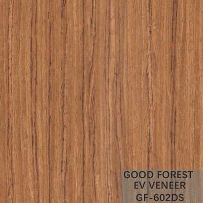 Decoration Laminated Engineered Wood Veneer Teak FSC Certification