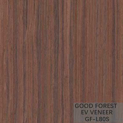 Engineered Custom Padauk Wood Veneer Decorative Reconstituted