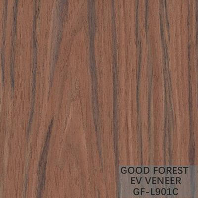 Engineered Custom Padauk Wood Veneer Decorative Reconstituted