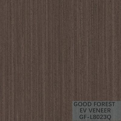 Engineered Wenge Veneer Sheets Recomposed Dark Wood Veneer Sheets