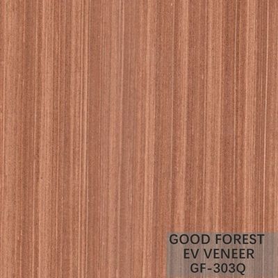 Engineered Custom Wood Veneer Panels Irregular Texture For Decoration ISO