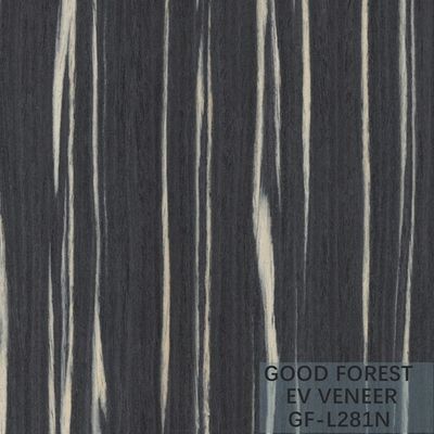 Engineered Custom Wood Veneer Panels Irregular Texture For Decoration ISO