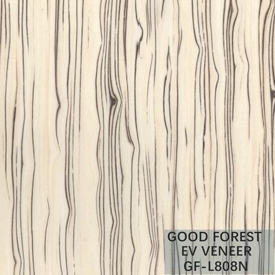 Engineered Custom Wood Veneer Panels Irregular Texture For Decoration ISO