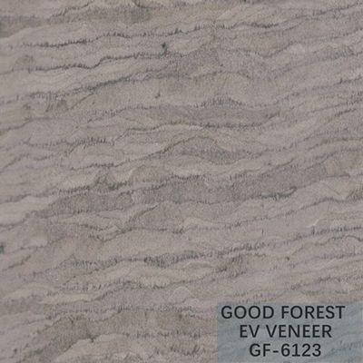 Engineered Custom Wood Veneer Panels Irregular Texture For Decoration ISO