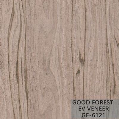 Engineered Custom Wood Veneer Panels Irregular Texture For Decoration ISO