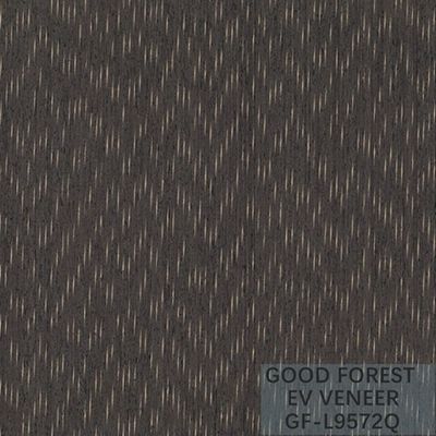 Engineered Custom Wood Veneer Panels Irregular Texture For Decoration ISO