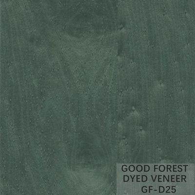 OEM Birds Eye Dyed Wood Veneer Burl Grain Color Customization
