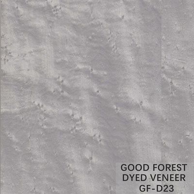 OEM Birds Eye Dyed Wood Veneer Burl Grain Color Customization
