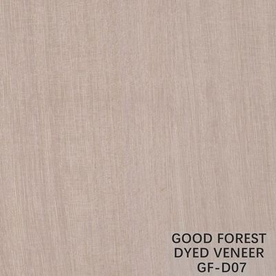 Flooring Dyed Wood Veneer / Wenge Veneer Plywood Brown Color