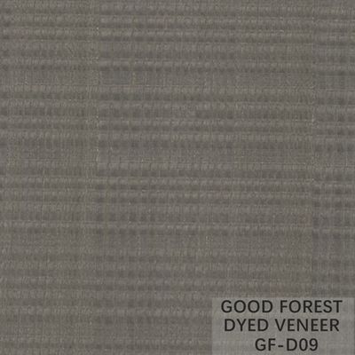 Grain Dyed Wood Veneer Natural American Oak Veneer Bleaching