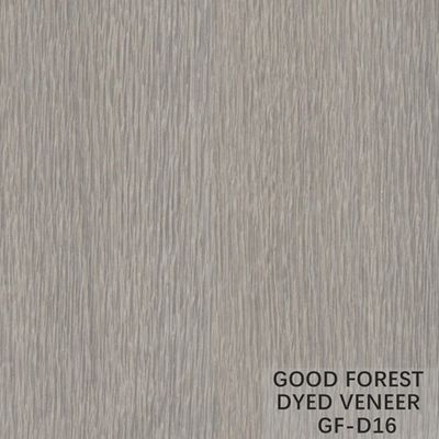 Grain Dyed Wood Veneer Natural American Oak Veneer Bleaching