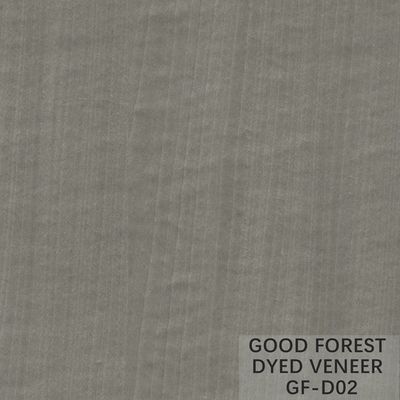 OEM Dyed Wood Veneer Customized / Grey Eucalyptus Veneer Special