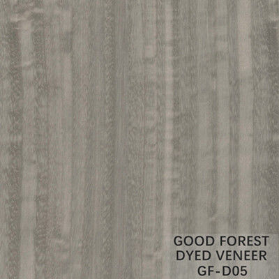 OEM Dyed Wood Veneer Customized / Grey Eucalyptus Veneer Special