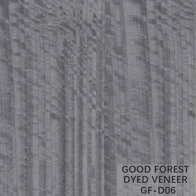 OEM Dyed Wood Veneer Customized / Grey Eucalyptus Veneer Special