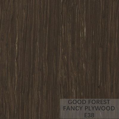 ODM Fancy Plywood Board Customized Ebony Veneer Plywood Panel