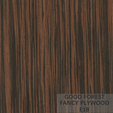 ODM Fancy Plywood Board Customized Ebony Veneer Plywood Panel