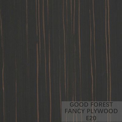 ODM Fancy Plywood Board Customized Ebony Veneer Plywood Panel
