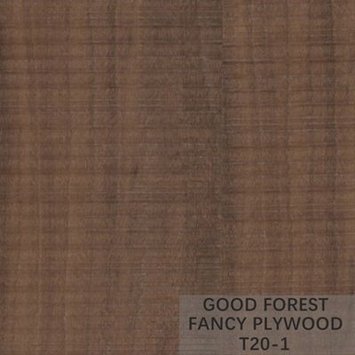 Fancy Wenge Rough Veneer Plywood Environmental Protection Advantage