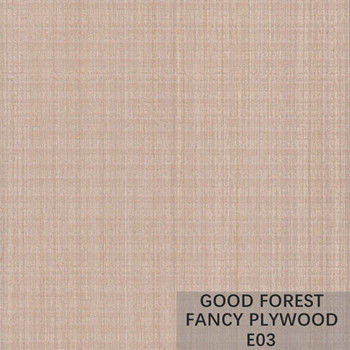 Fancy Wenge Rough Veneer Plywood Environmental Protection Advantage