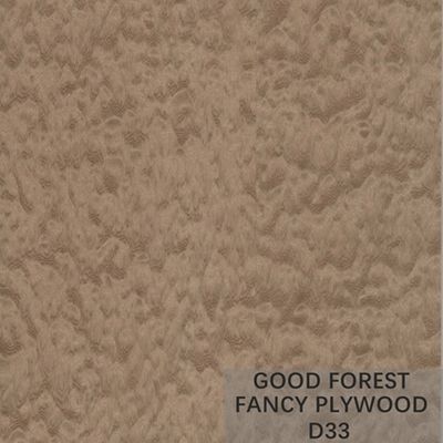 Customized Burl Veneer Plywood Board Fancy Root Canal Veneer