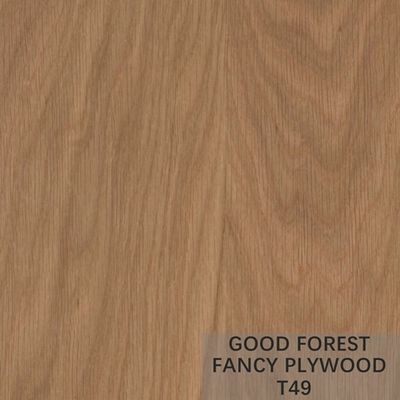 Fancy Plywood OAK Veneer Board Customized For Wardrobes Usage
