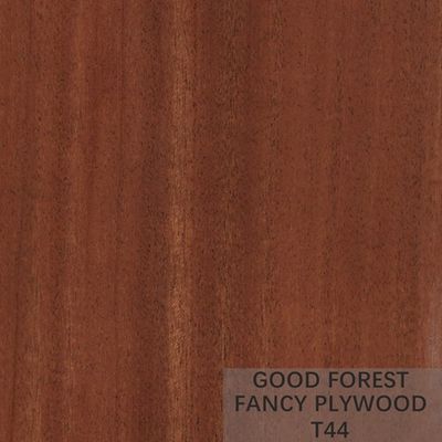 Makore Fancy Plywood Board Veneer Sapele Mahogany Plywood Customized