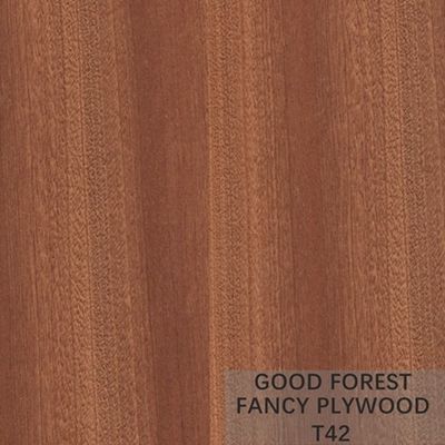 Makore Fancy Plywood Board Veneer Sapele Mahogany Plywood Customized