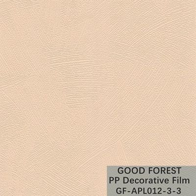 ODM PP Decorative Film Diatom Grain Pure Color Series Type Customized