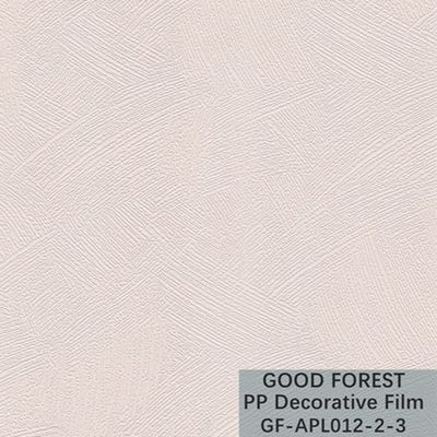 ODM PP Decorative Film Diatom Grain Pure Color Series Type Customized
