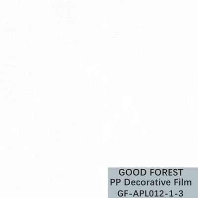 ODM PP Decorative Film Diatom Grain Pure Color Series Type Customized