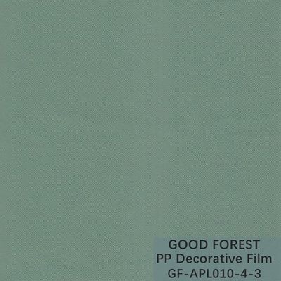 Customized PP Decorative Film 0.12-0.30mm Pure Color Series Matrix Grain