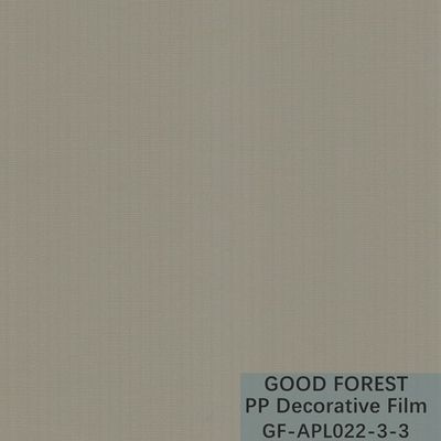 Polypropylene PP Decorative Film Blistered Pure Color Series Clouds Grain