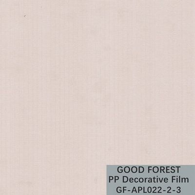 Polypropylene PP Decorative Film Blistered Pure Color Series Clouds Grain