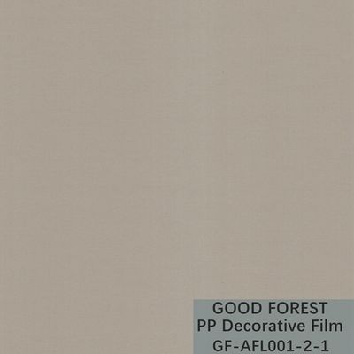Hardness PP Decorative Film Skin Feeling 0.12mm - 0.45mm Thickness