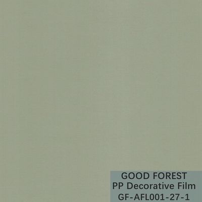 Decorative White Polypropylene Film Degradable Skin Feeling Series