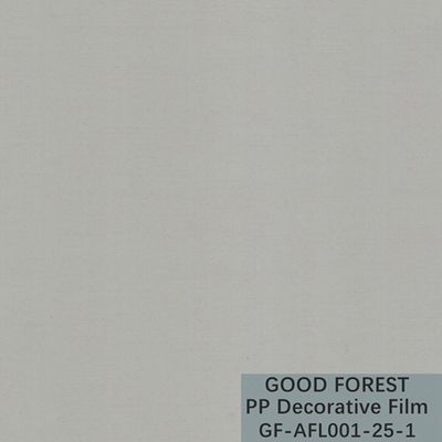 Decorative White Polypropylene Film Degradable Skin Feeling Series