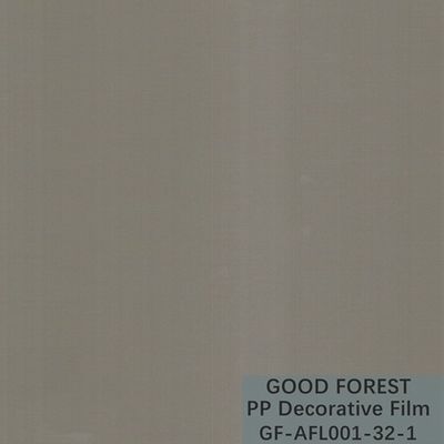 Decorative White Polypropylene Film Degradable Skin Feeling Series