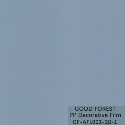 Decorative White Polypropylene Film Degradable Skin Feeling Series