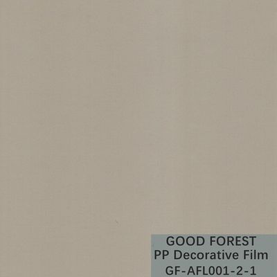 Decorative White Polypropylene Film Degradable Skin Feeling Series