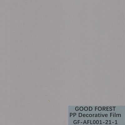 Decorative White Polypropylene Film Degradable Skin Feeling Series