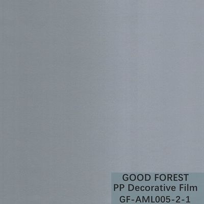 Yachts PP Decorative Film Frosted Grain Metal Series Customized