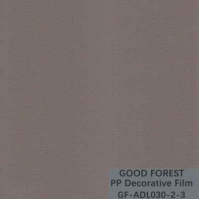 Recyclable Clear Polypropylene Film Decorative Lichi Dermatoglyph