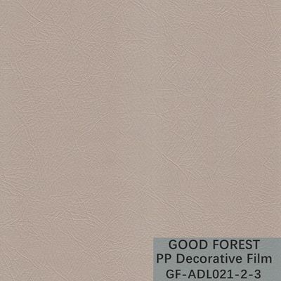 Decorative Black Polypropylene Film Degradable Naural Dermatoglyph