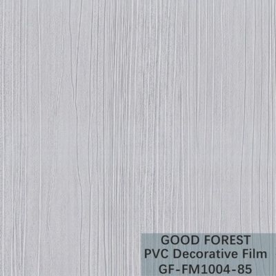 Decorative PVC Film For Furniture Cloth Grain Type Good Flowability
