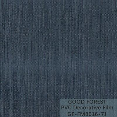 Decorative PVC Film For Furniture Cloth Grain Type Good Flowability