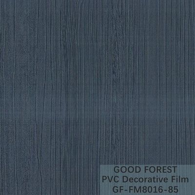 Decorative PVC Film For Furniture Cloth Grain Type Good Flowability