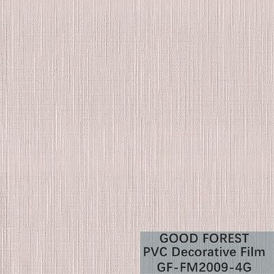 Decorative PVC Film For Furniture Cloth Grain Type Good Flowability